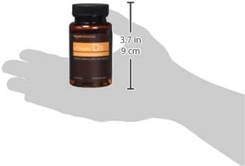 Amazon Elements Vitamin D3, 5000 IU, 180 Softgels, 6 month