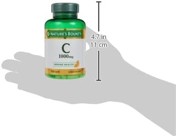 Nature's Bounty Vitamin C 1000mg, Immune 2 Pack, 100 Caplets