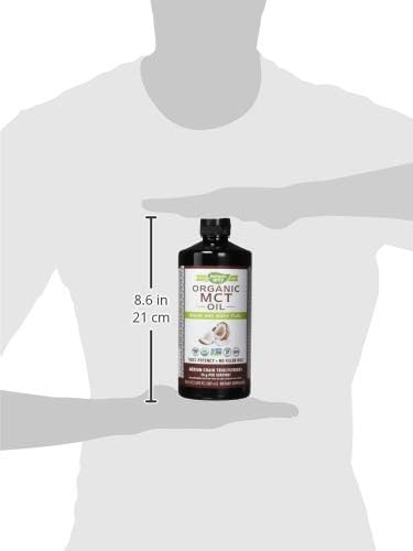 Nature's Way Nature's Way Mct Oil from Coconut Pure Source, No Filler Oils, 14 G of Mcts Per Serving, 30 Fl Oz (Pack of 6)