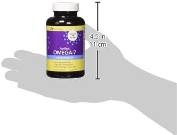 InnovixLabs Purified Omega 7 Supplement, 210mg Omega-7 Palmitoleic Omega-7 Fish 5 Star 30 Capsules