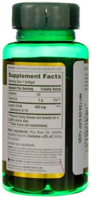 Nature's Bounty Cardio Q10, Co Q-10 400 mg 39 ea 2)