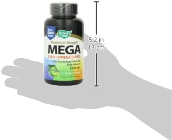 Nature's Way MEGA 3/6/9 Omega Blend, 90 Count