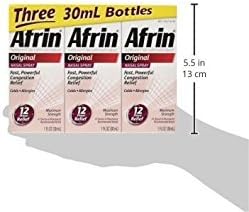 Afrin Original Nasal Spray, 3 Pack, 1 Fl