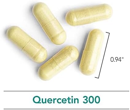 Nutricology Quercetin 300 Dietary Supplement 60 Count