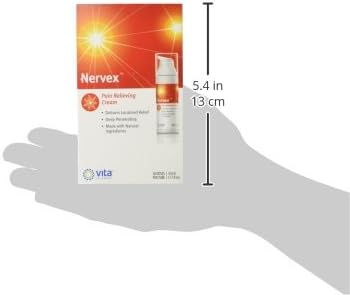 Vita Sciences Nervex Maximum Neuropathy Support, Scientifically Developed for Effective Natural Fast Cream for Feet, Hands, Legs, Toes