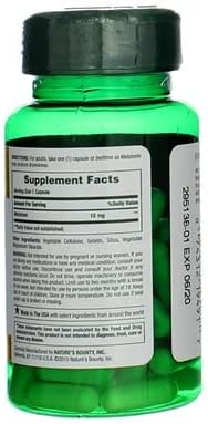 Nature's Bounty Melatonin 10mg Capsules, 60 4)