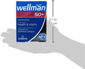 Wellman Vitabiotics 50+ Advanced Vitamin and 30 Tablets
