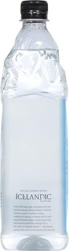 Icelandic Glacial Spring Water, 1 Liter (Pack of 5)