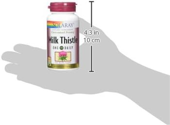 SOLARAY Milk Thistle, 60 CT