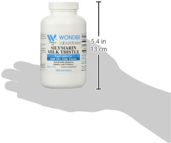 Wonder Labs Silymarin Milk Thistle, Supports 250 Softgels