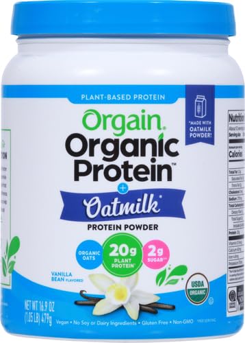 Orgain Organic Vegan Protein Powder + 20g Plant 1.05lb