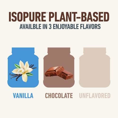 Isopure Chocolate Vegan Protein Powder, 20 Servings