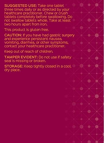 Bariatric Advantage Calcium Citrate Chewable 500mg D3 for 270 Count
