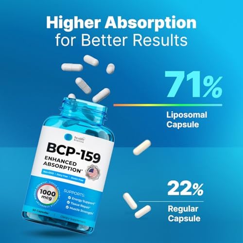 BCP-159 Capsules - Cycle Support & Muscle Recovery & Post Workout Recovery & Joint Support Supplement & Nac Supplement 240 Oral Capsules, (2 Packs)