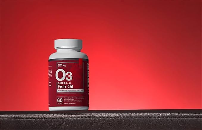 Essential Elements Omega-3 Fish Oil Supplement 60 Softgels