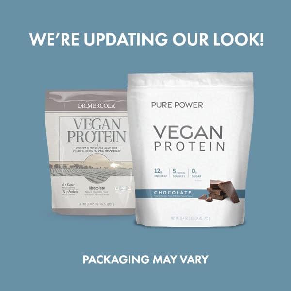 Dr. Mercola Vegan Protein Chocolate 1 lb 6.5 oz (750g)