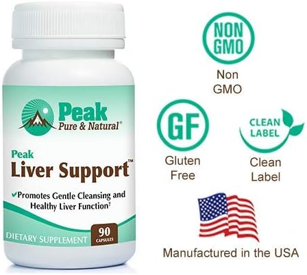 Peak Pure & Natural Peak Liver 90 Capsules
