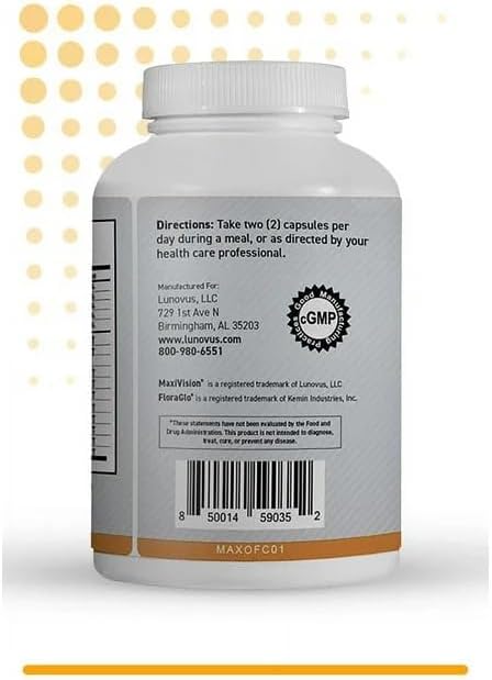 MaxiVision® Ocular Formula AREDS2 - 1 Bottle (60 Capsules)