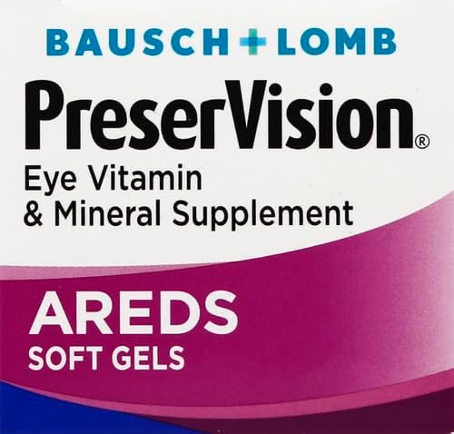 PreserVision Eye Vitamin & Mineral Supplement, 120 Count 1) Packaging