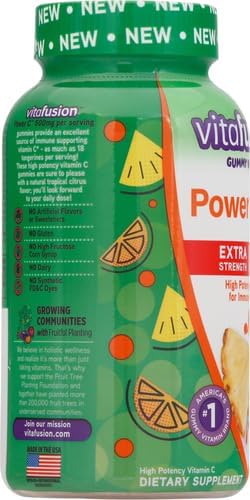 Vitafusion Extra Strength Power C Gummy (1) Vitamins, 92 Count