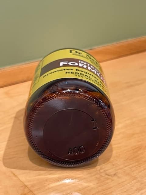 Dr. Schulze's Intestinal Formula #1 | All Natural Bowel Cleanse | Promotes Regular Bowel Movements | Improves Detoxification | Strong Herbal Formula | Family Size | 250 ct Vegan - Packaging May Vary
