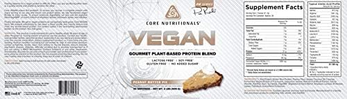 Core Nutritionals Platinum Vegan Gourmet Plant-Based 21 Grams 29 Servings