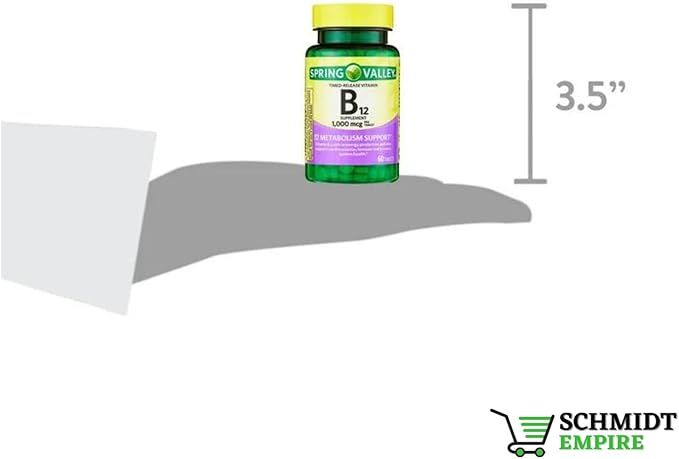 Vitamin B-12 1000 mcg Timed Release 60 Tablets