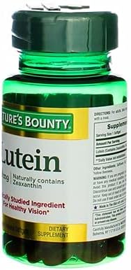 Nature's Bounty Lutein - 20 mg 40 Softgels