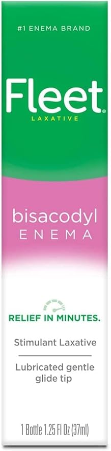 Fleet Laxative Bisacodyl Enema, 1.25 fl 5)