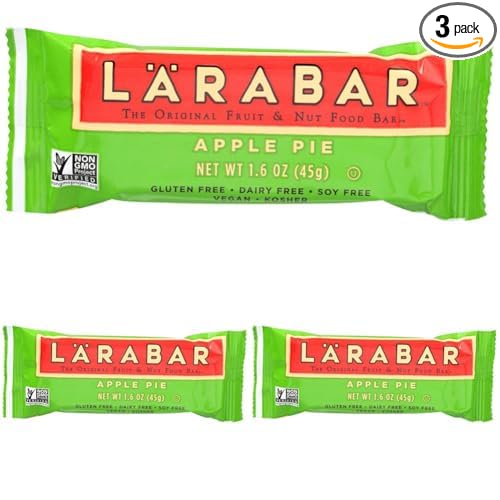 Larabar, Bar Apple Pie, 1.6 Ounce (Pack of 3)