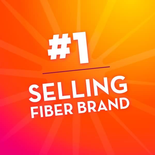 Metamucil Fiber, 4-in-1 Psyllium Fiber Supplement 72 Servings 1.9 Pound 1)