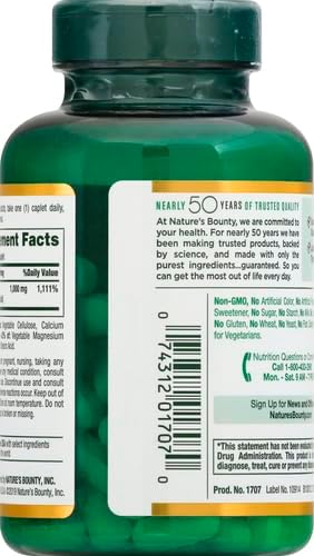 Nature's Bounty Vitamin C 1000mg, Immune 2 Pack, 100 Caplets