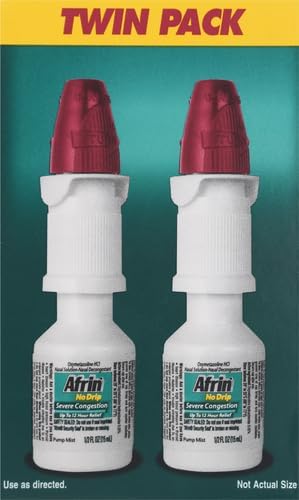 Afrin No Drip Severe Congestion Maximum 12 Hour 2 x 0.5 Fl 1