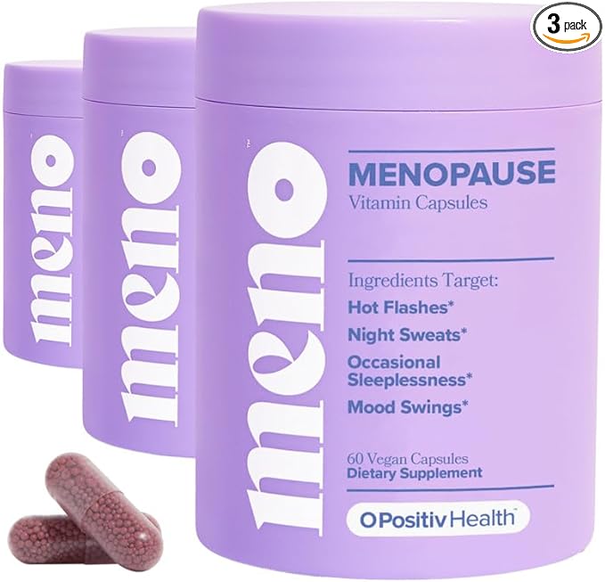 MENO Vitamins for Menopause, 30 Servings 3) - KSM-66 -