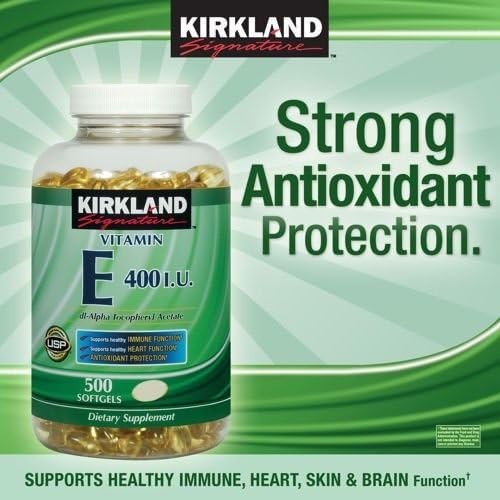 Vitamin E 400 Iu 500 Softgels