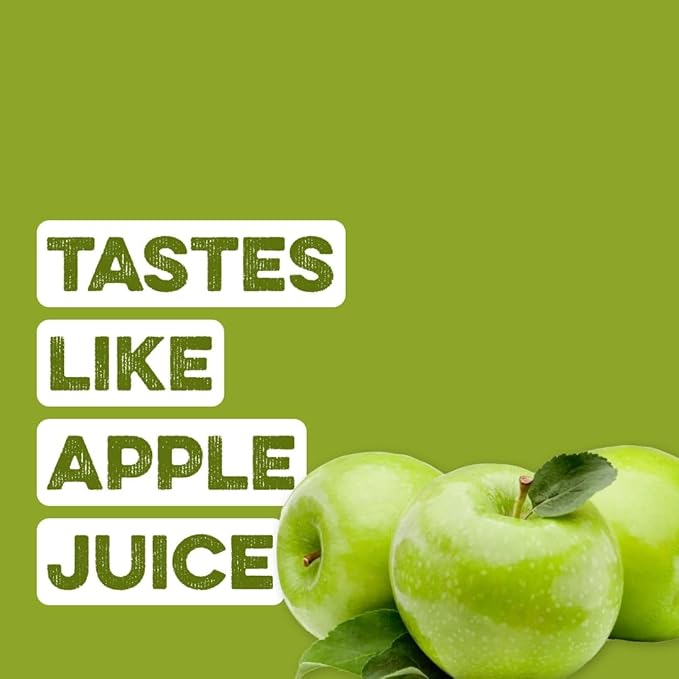 Clean Simple Eats Green Apple Greens Powder Mix, Greens Superfood Powder Smoothie & Juice Mix, Gluten Free, Includes Powerhouse Superfoods Chlorella & Spirulina Powder Organic (30 Servings)