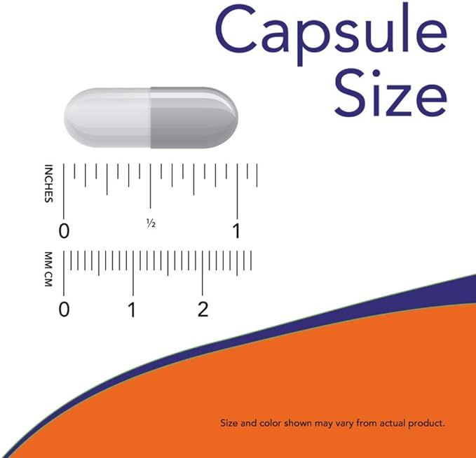 Now Foods Glycine 1000 mg 100 VegiCapsules 2 Pack
