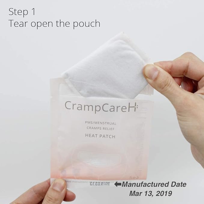 (5 Patches) CrampCareH PMS/Menstrual Cramps Relief