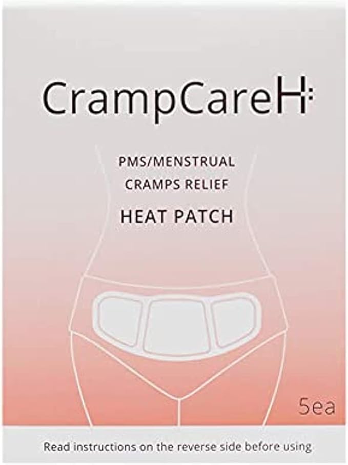 (5 Patches) CrampCareH PMS/Menstrual Cramps Relief