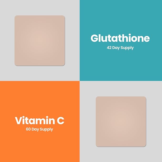Antioxidant Power Duo Lifestyle Patch C, Glutathione 8-10 Hours (42 Days)