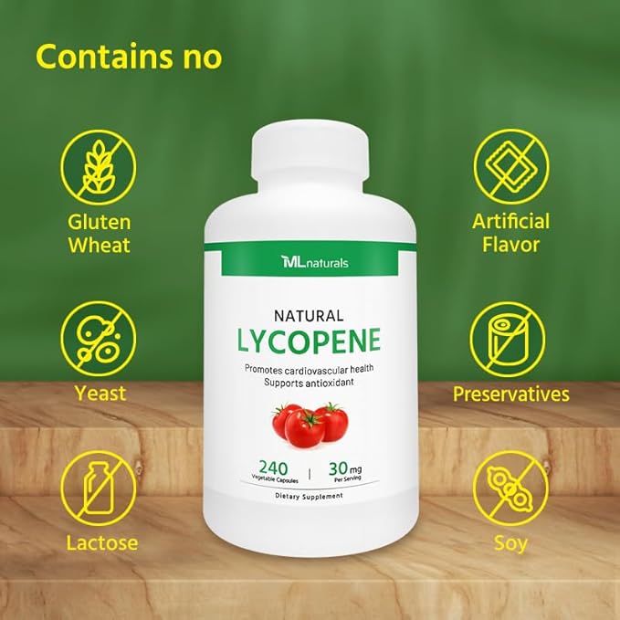 Natural Lycopene 30 mg 240 Vegetable