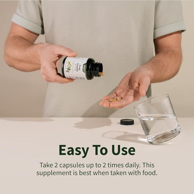 Snap Supplements Liver Health Support Supplement, 60 Count