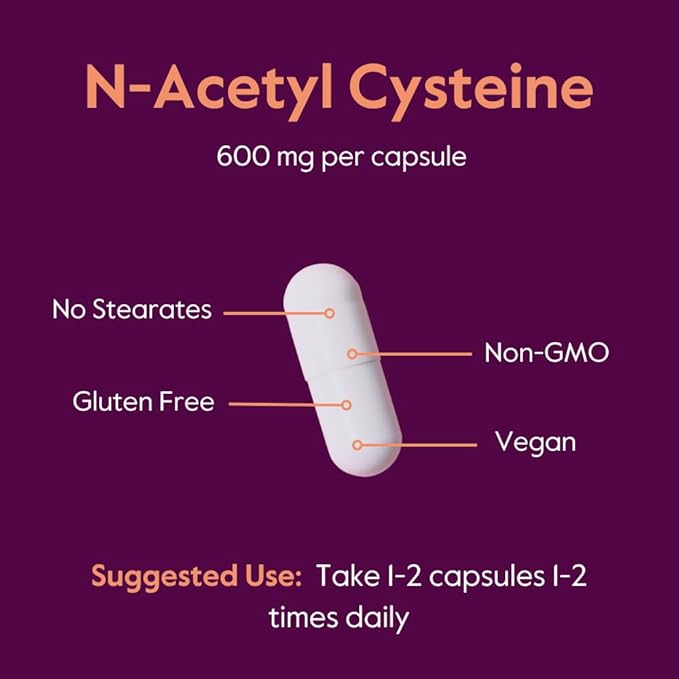 BESTVITE N-Acetyl Cysteine 600mg (NAC) (120 (120 x 2) -