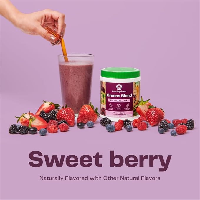 Amazing Grass Greens Superfood Antioxidant: Greens 60 Servings