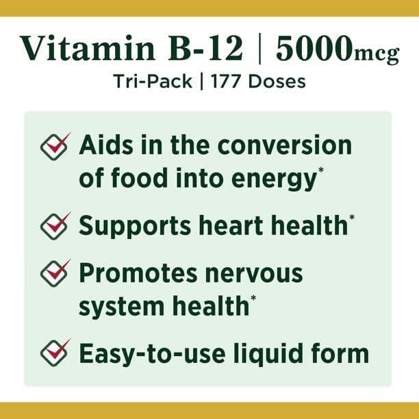 Nature's Bounty Vitamin B Complex Sublingual 2 oz 5)
