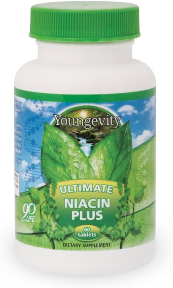 Youngevity Ultimate Niacin Plus™ 500 mg 60 Tablets