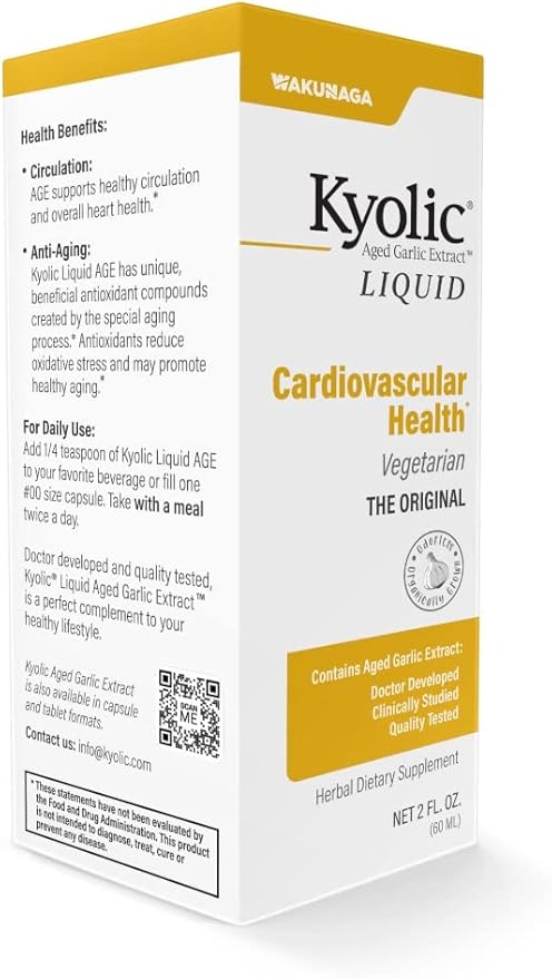 Kyolic Aged Garlic Extract Liquid, Vegetarian 2 Ounces
