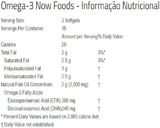 NOW Foods Omega-3-100 Softgels