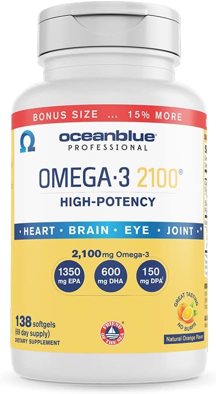 Oceanblue Professional Omega-3 2100 – 138 69 Servings