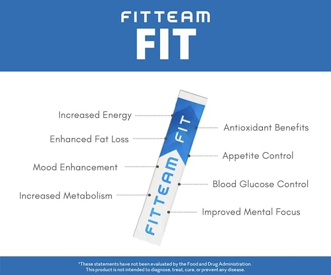 Fitteam Fit 30 Individual Sticks (30 Day Supply) New Improved Formula
